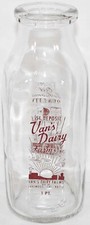 Vintage milk bottle for sale  Clinton