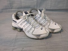 Nike Shox NZ Youth Rozmiar 6 Damskie Rozmiar 8 Białe Szare Sportowe buty do biegania na sprzedaż  Wysyłka do Poland