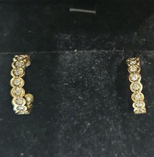 Hrringe gelbgold 585 gebraucht kaufen  Kiel