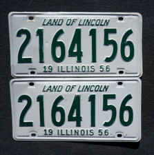 1956 illinois license for sale  Boulder