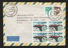 Usado, OPC 1984 Brasil Uberlândia Airletter para EUA Sc#1845 Block comprar usado  Enviando para Brazil
