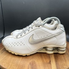 Tênis Nike feminino tamanho 5.5 Shox Classic II branco metálico prata 343907-103 comprar usado  Enviando para Brazil