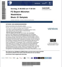 Sammlerticket vfl bochum gebraucht kaufen  Scheer