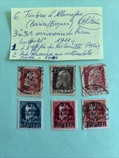 Timbres allemagne. bavière d'occasion  Domont