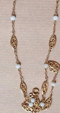Collier filigrane plaqué d'occasion  Rosières-en-Santerre