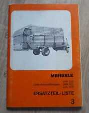 Mengele ladewagen law300 gebraucht kaufen  Recke