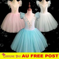 Vestido tutu dança balé feminino collant ginástica bailarina fantasia princesa cisne comprar usado  Enviando para Brazil