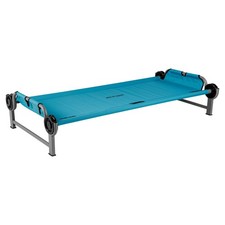 Berço de solteiro juvenil Disc-O-Bed com armazenamento e bolsa de transporte, azul-petróleo (caixa aberta) comprar usado Berço de solteiro juvenil Disc-O-Bed com armazenamento e bolsa de transporte, azul-petróleo (caixa aberta) comprar usado  Enviando para Brazil