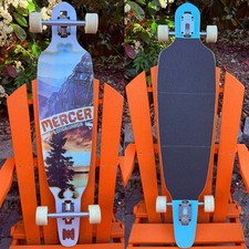 Mercer Longboards "Levity" Skate Longboard Completo Drop-Through 10" X 42" comprar usado  Enviando para Brazil