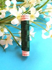548B/ Linda Bobina Antiga Fio de Seda Pura Gutermann Abeto Verde Nº. 456 comprar usado  Enviando para Brazil