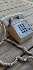 Usado, Telefone fixo de mesa com botão bronzeado com recurso de amplificação auditiva comprar usado  Enviando para Brazil