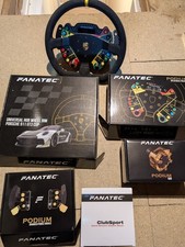 Fanatec podium wheel for sale  EDINBURGH