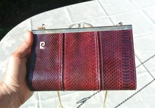 Vintage burgunderrote krokodil gebraucht kaufen Vintage burgunderrote krokodil gebraucht kaufen  Osten