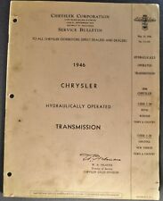 1946 chrysler transmission for sale  Olympia