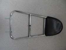 Vespa backrest chrome for sale  OSSETT