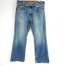Calça jeans masculina vintage Aeropostale original bootcut 28 desgastada 28X28 comprar usado  Enviando para Brazil