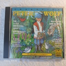 PROKOFIEV Orchestra CD Peter And The Wolf narrated by Dom De Louise comprar usado  Enviando para Brazil