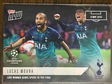 2019 Topps Now UCL UEFA Champions League #54 Lucas Moura Tottenham Hotspur, usado comprar usado  Enviando para Brazil