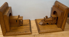Vintage train bookends for sale  Brockport