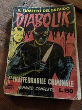 Fumetto diabolik originale usato  Mozzate