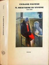 Mestiere vivere 1935 usato  Italia