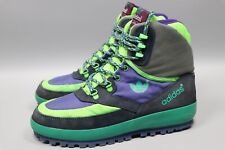 Usado, Botas masculinas ADIDAS vintage impermeáveis camurça/nylon multicoloridas com cadarço tamanho 41/EUA 8 comprar usado  Enviando para Brazil