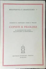 Copisti filologi aa.vv. usato  Italia
