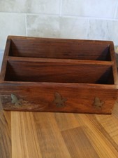 Vintage desk organiser for sale  BARNSLEY