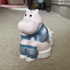 Vintage ceramic hippo for sale  IPSWICH