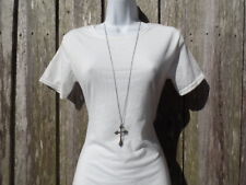 Plain silver cross for sale  Fleming Island