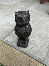 Stone owl garden for sale  LEICESTER