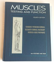 Muscles Testing and Function by Florence Kendall, 4th Edition 1993 HC comprar usado  Enviando para Brazil