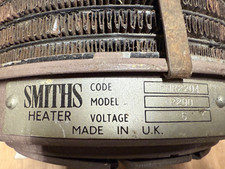 Vintage smiths heater for sale  WEYMOUTH