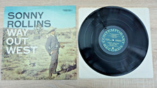 SONNY ROLLINS - WAY OUT WEST - ORIGINAL U.S RE-ISSUE VINYL ALBUM - EX ! segunda mano  Embacar hacia Mexico