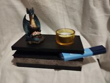 Drachen kerzenhalter holz gebraucht kaufen  Würzburg