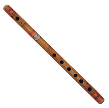 Flauta de bambu natural feita à mão Bansuri escala 16" A instrumento musical de sopro de madeira, usado comprar usado  Enviando para Brazil