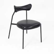 Cadeira de jantar Dragonfly 2019 da District Eight com couro preto 3x disponível comprar usado  Enviando para Brazil
