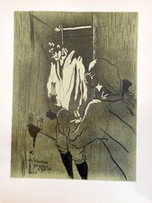 Affiche lithographie illustré d'occasion  Paris V