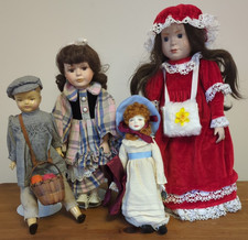 Porcelain dolls including for sale  STANLEY