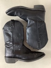 Justin leather cowboy for sale  ROYSTON
