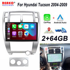 Rádio de carro estéreo GPS navegação SAT para Hyundai Tucson 2004-2009 Android 13 Carplay FM comprar usado  Enviando para Brazil