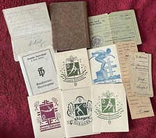 Alte ausweise urkunden gebraucht kaufen  Mannheim