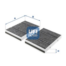 Używany, Pasuje do UFI 54.294.00 FILTR POW.KABINY DB S400 3.0 15-/WEGLOWY Magazyn w Wielkiej Brytanii na sprzedaż  Wysyłka do Poland