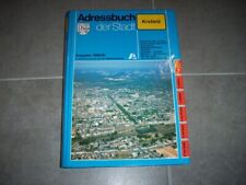 Adressbuch stadt krefeld gebraucht kaufen Adressbuch stadt krefeld gebraucht kaufen  Böchingen, Knöringen, Siebeldingen