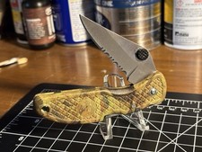 Camouflage lockback folding for sale  Peru
