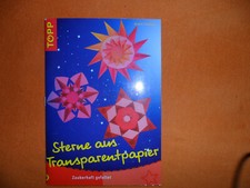 Sterne transparentpapier zaube gebraucht kaufen  Jevenstedt
