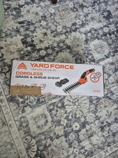Yard force 7.2v for sale  BIRMINGHAM