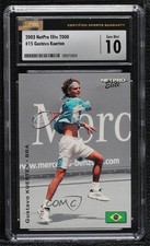 2003 NetPro Elite Series /2000 Gustavo Kuerten #15 CSG 10 Gem Mint Rookie RC HOF comprar usado 2003 NetPro Elite Series /2000 Gustavo Kuerten #15 CSG 10 Gem Mint Rookie RC HOF comprar usado  Enviando para Brazil