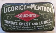 Licorice menthol souchets for sale  CAERNARFON