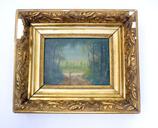 Oil wood painting d'occasion  Expédié en Belgium